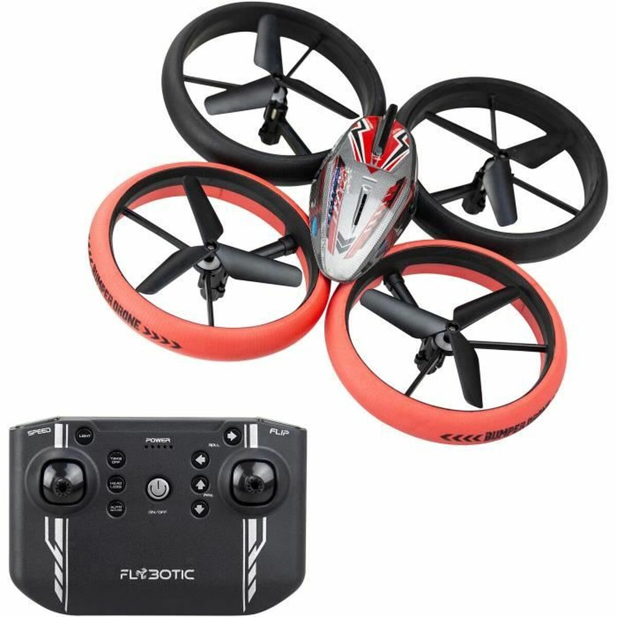 Dronă Teleghidată Flybotic Bumper 17 cm - Jucarii si jocuri, Vehicule