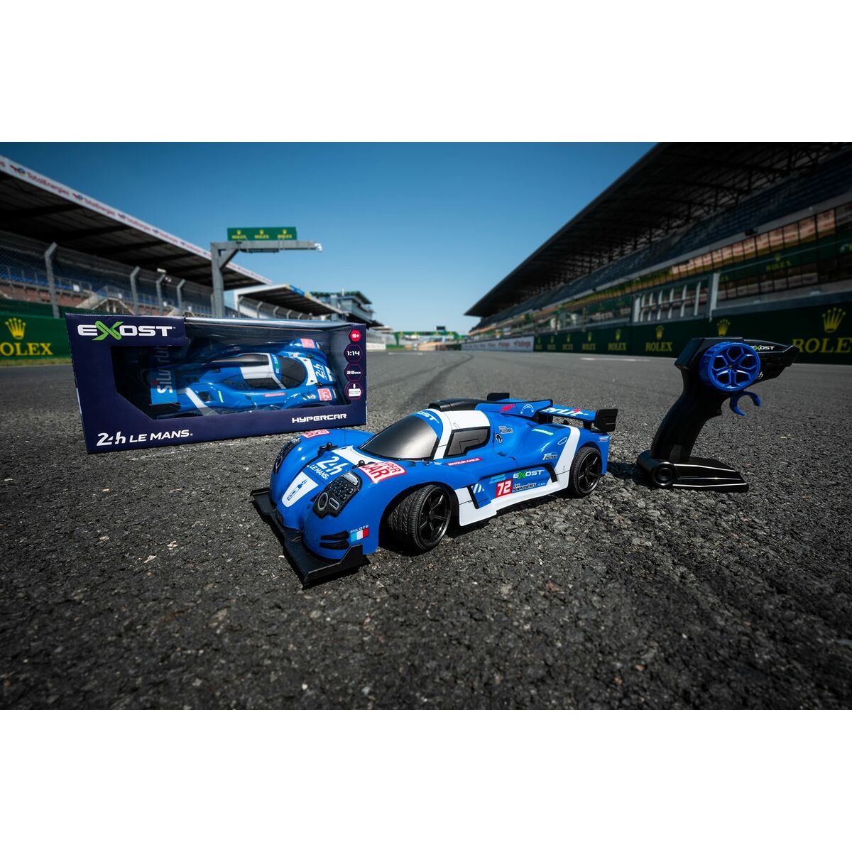 Mașină Radio Control Exost 24h Le Mans 1:14 Albastru - Jucarii si jocuri, Vehicule