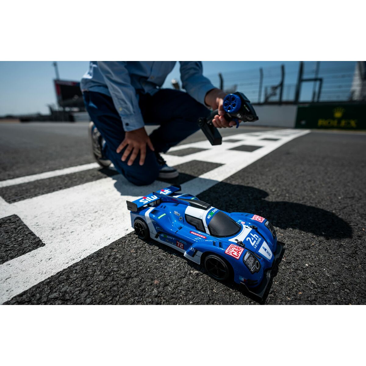 Mașină Radio Control Exost 24h Le Mans 1:14 Albastru - Jucarii si jocuri, Vehicule
