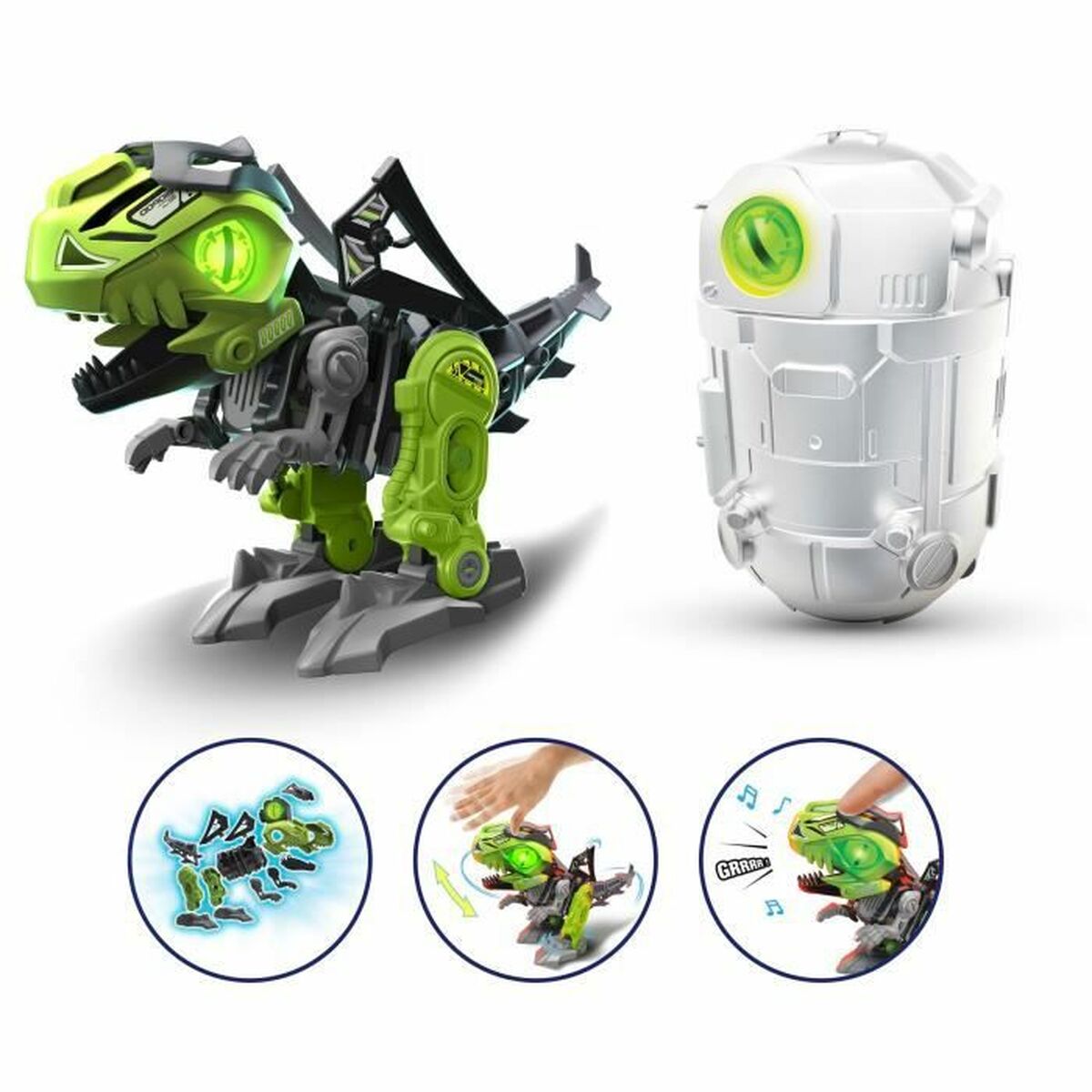 Dinozaur Silverlit Mega Dino Biopod 25 Piese 22 cm - Jucarii si jocuri, Păpuși și figurine