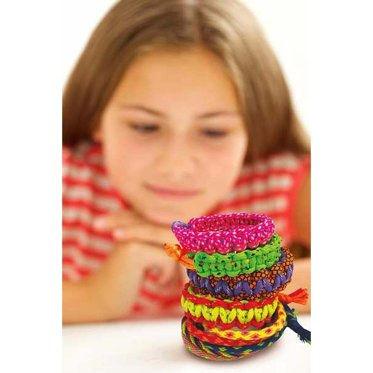Kit de Creare Brățări Toynamics Friendship 20,5 x 5,5 x 27,5 cm - Jucarii si jocuri, Activități creative