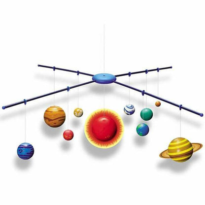 Joc Educativ Hape Kit sistema solare rotante in 3D 37,3 x 28,3 x 6,5 cm - Jucarii si jocuri, Jocuri și accesorii