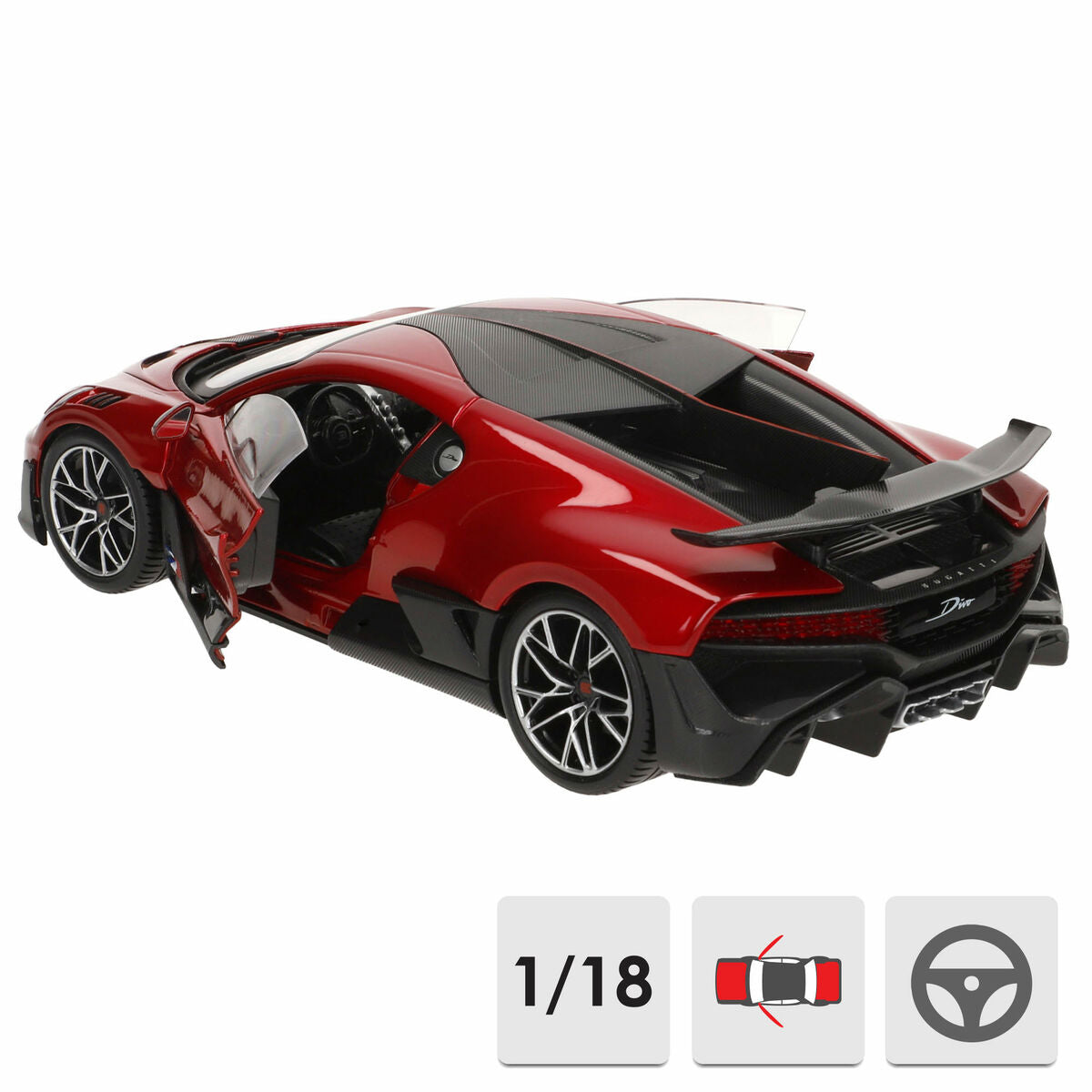 Mașină Bburago GT Bugatti Divo 1:18 - Jucarii si jocuri, Vehicule