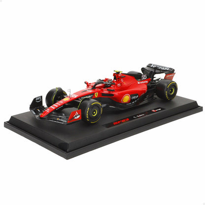 Mașină Bburago Ferrari F1 Racing SF23 #55 C 1:18 - Jucarii si jocuri, Vehicule