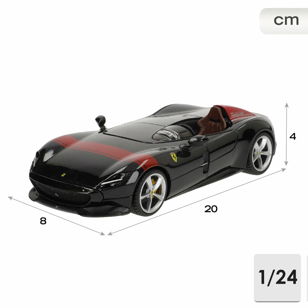 Mașină Bburago Ferrari Monza SP1 1:24 - Jucarii si jocuri, Vehicule