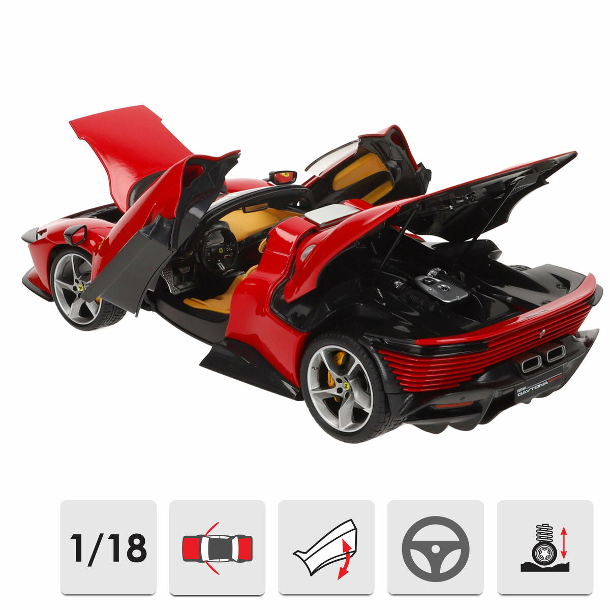 Mașină Bburago Ferrari Daytona SP 1:18 - Jucarii si jocuri, Vehicule