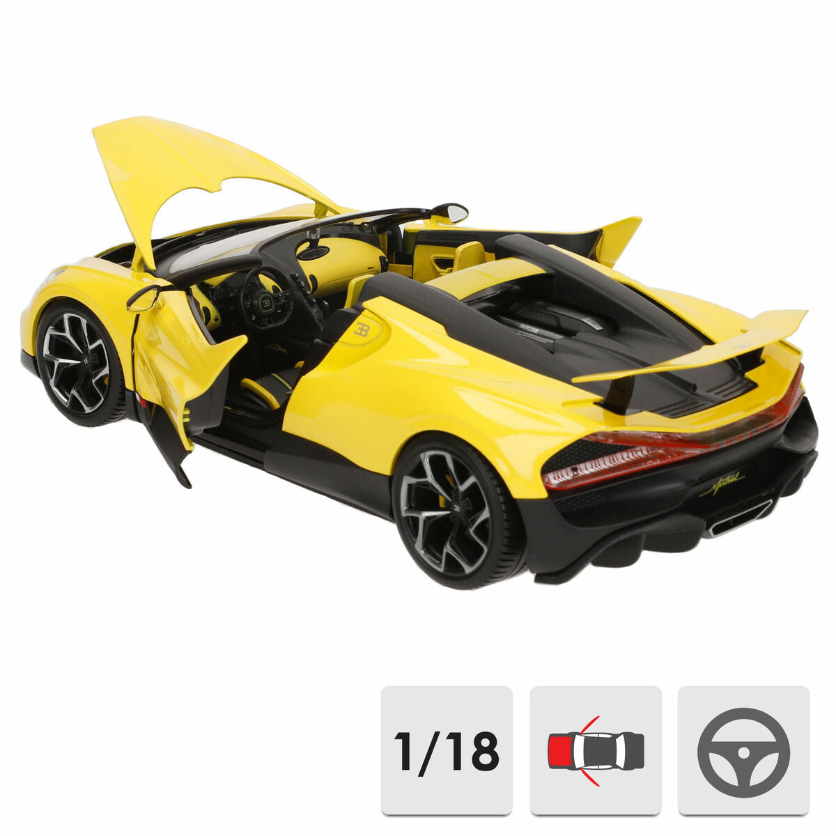 Mașină Bburago GT Bugatti Mistral 1:18 - Jucarii si jocuri, Vehicule