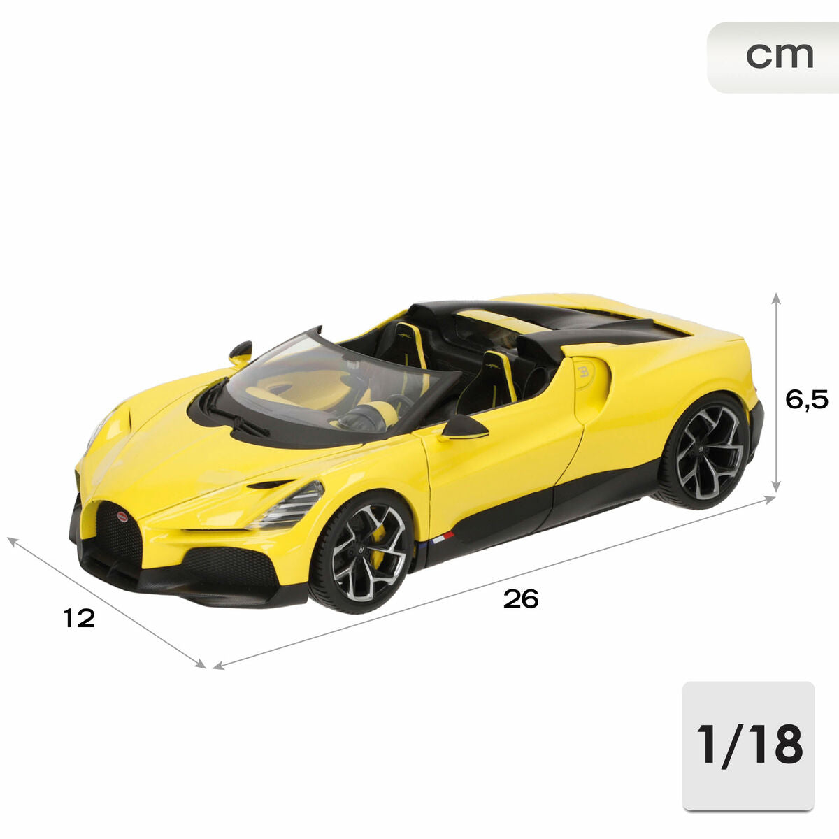 Mașină Bburago GT Bugatti Mistral 1:18 - Jucarii si jocuri, Vehicule