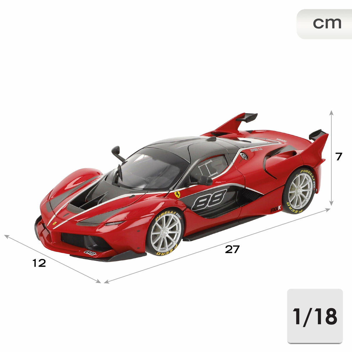 Mașină Bburago Ferrari FXX K #88 1:18 - Jucarii si jocuri, Vehicule