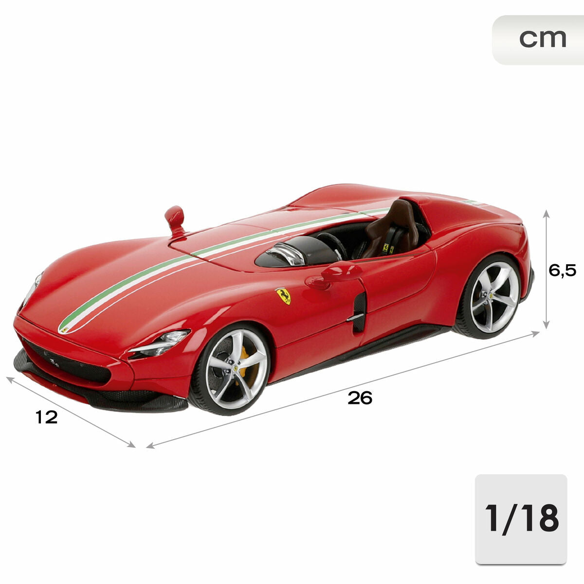 Mașină Bburago Ferrari Monza SP1 1:18 - Jucarii si jocuri, Vehicule