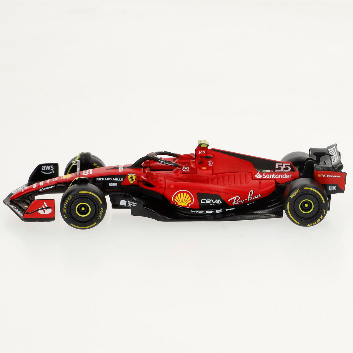 Mașină Bburago Ferrari F1 SF23 1:43 2 Piese - Jucarii si jocuri, Vehicule