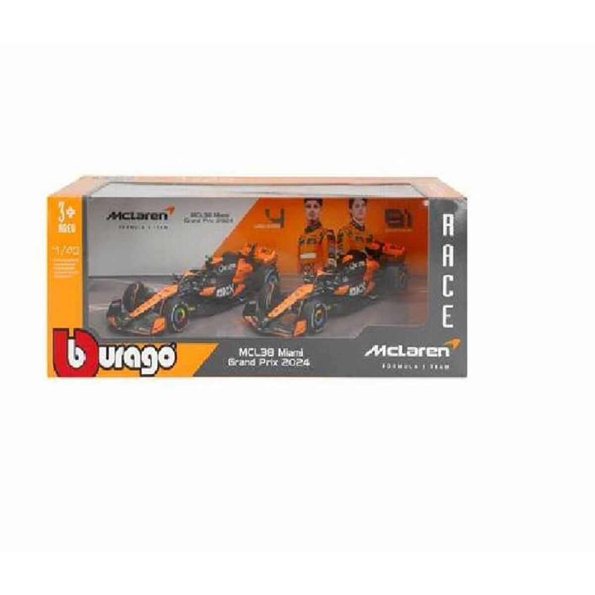 Set de 2 Mașini McLaren F1 1:43 - Jucarii si jocuri, Vehicule