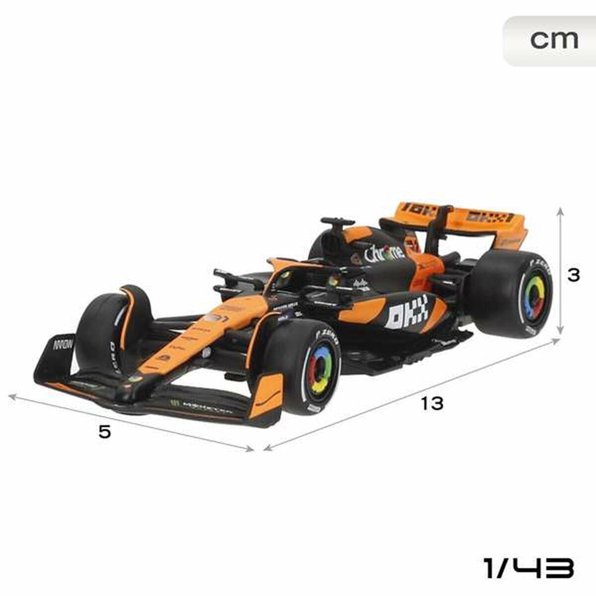 Set de 2 Mașini McLaren F1 1:43 - Jucarii si jocuri, Vehicule