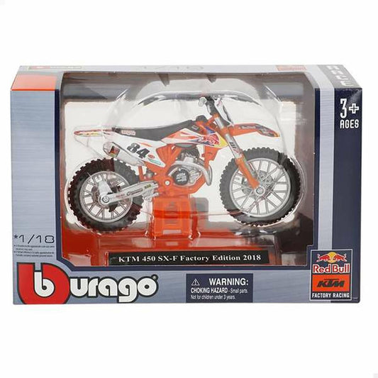Motocicletă Colorbaby Wrb Ktm Cross 1:18 - Jucarii si jocuri, Vehicule