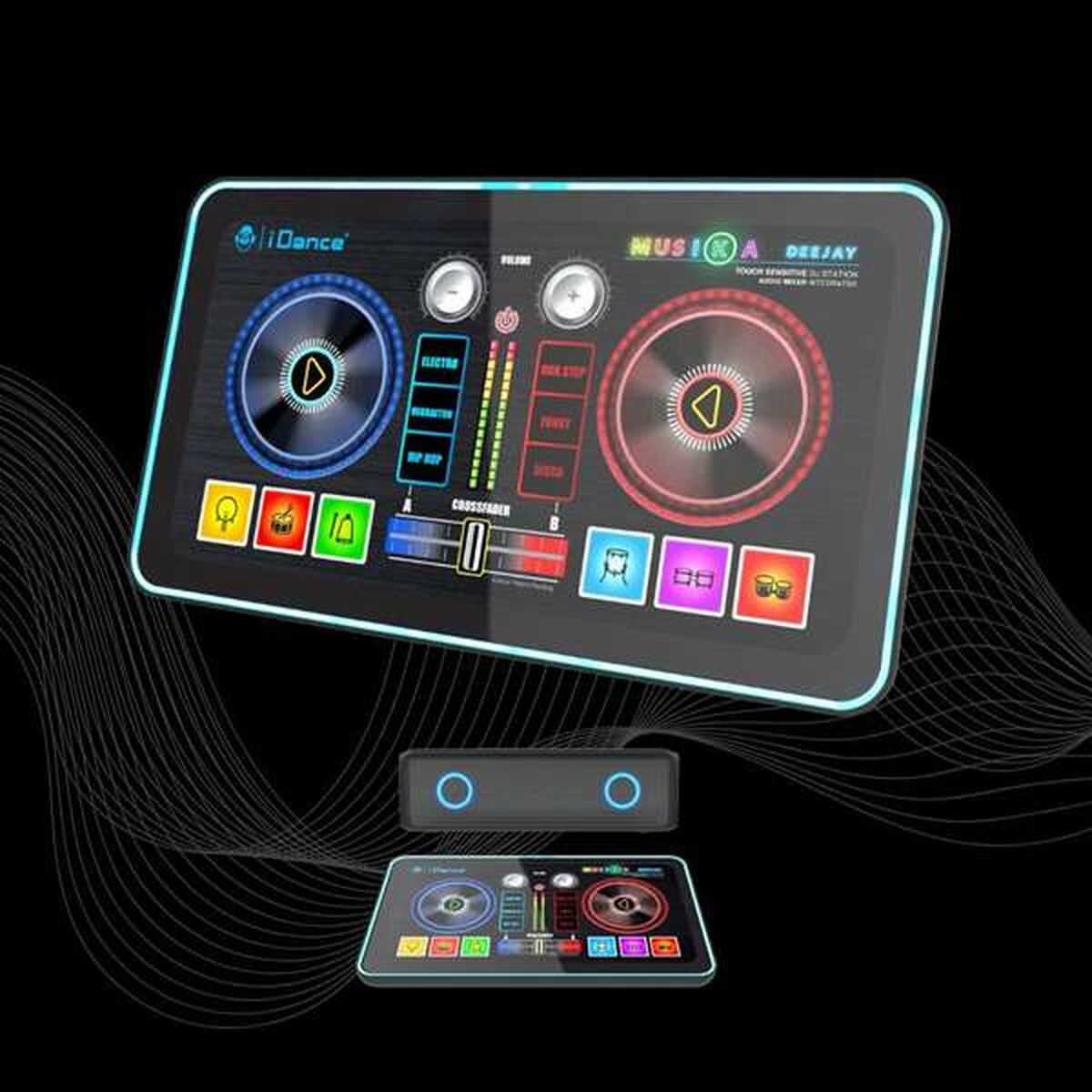 Jucărie Set de instrumente muzicale iDance Plastic - Jucarii si jocuri, Instrumente muzicale pentru copii