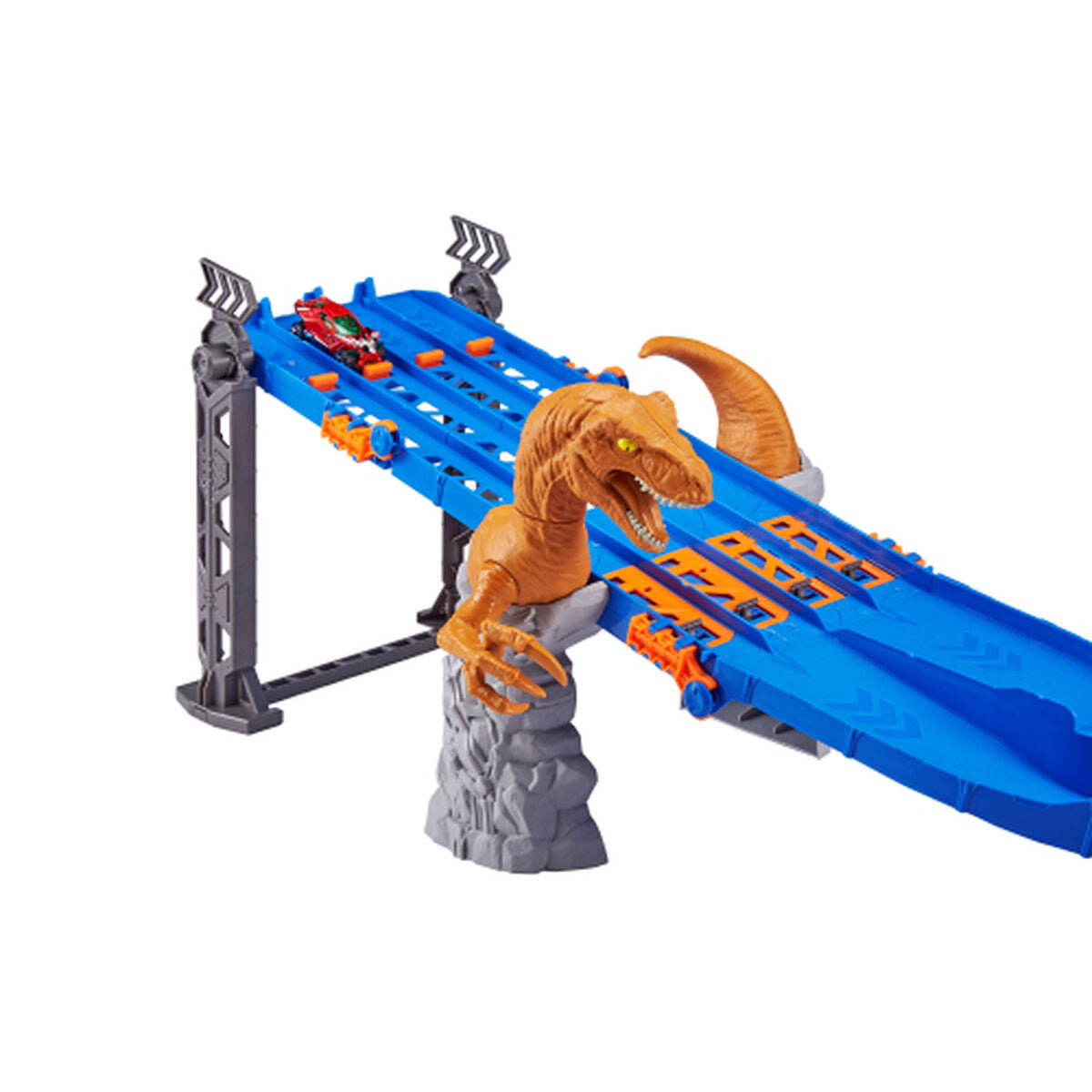 Pistă de Curse Zuru Metal Machines 4-Lane Raptor Attack 70 x 11 x 30 cm - Jucarii si jocuri, Vehicule