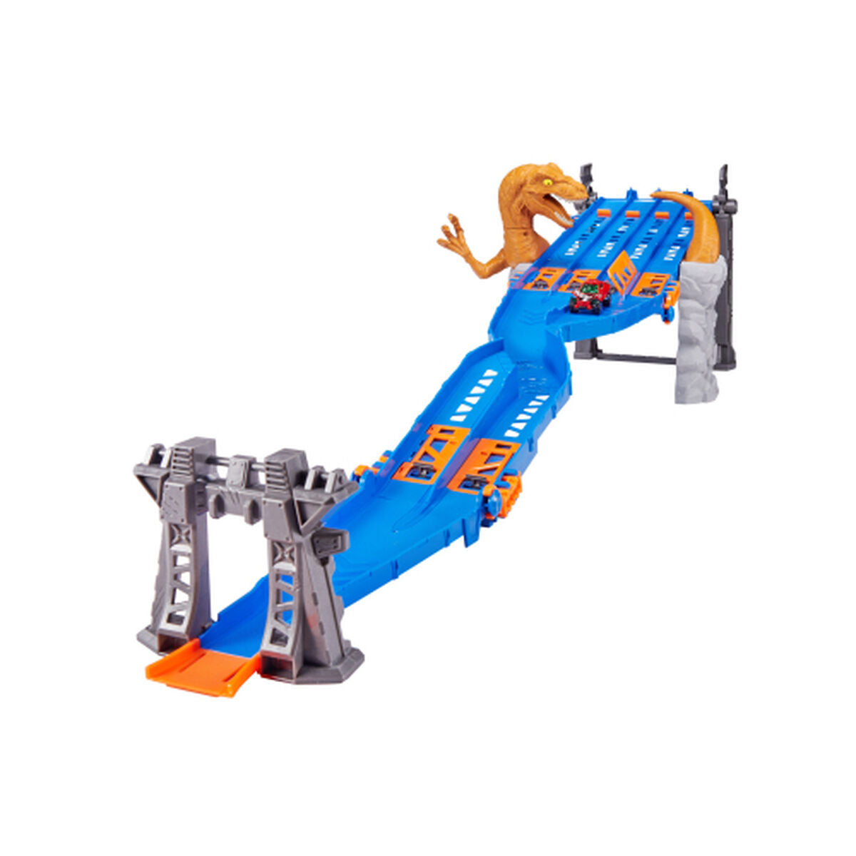Pistă de Curse Zuru Metal Machines 4-Lane Raptor Attack 70 x 11 x 30 cm - Jucarii si jocuri, Vehicule