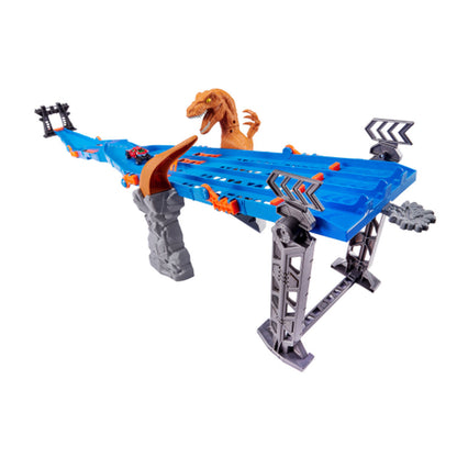 Pistă de Curse Zuru Metal Machines 4-Lane Raptor Attack 70 x 11 x 30 cm - Jucarii si jocuri, Vehicule