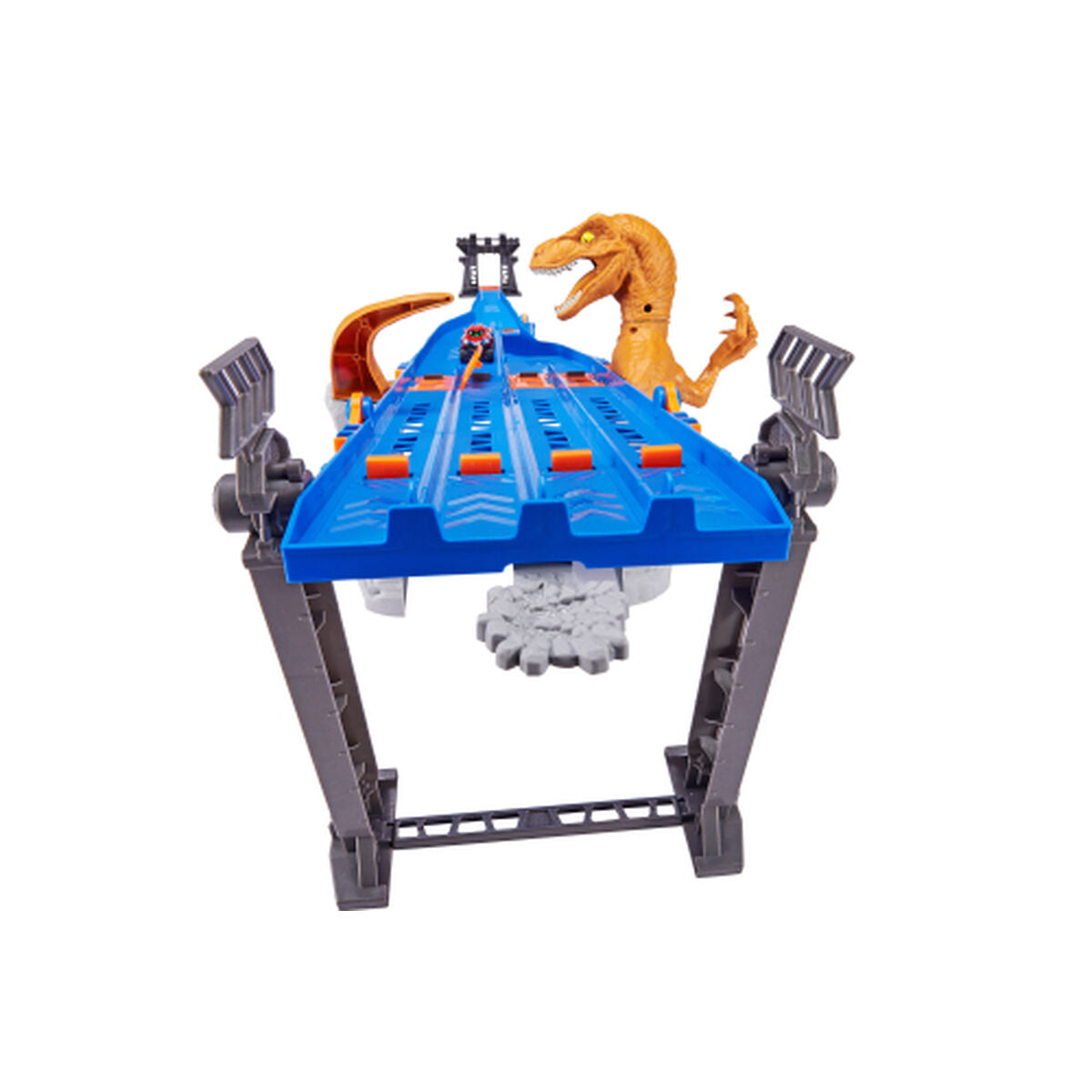 Pistă de Curse Zuru Metal Machines 4-Lane Raptor Attack 70 x 11 x 30 cm - Jucarii si jocuri, Vehicule