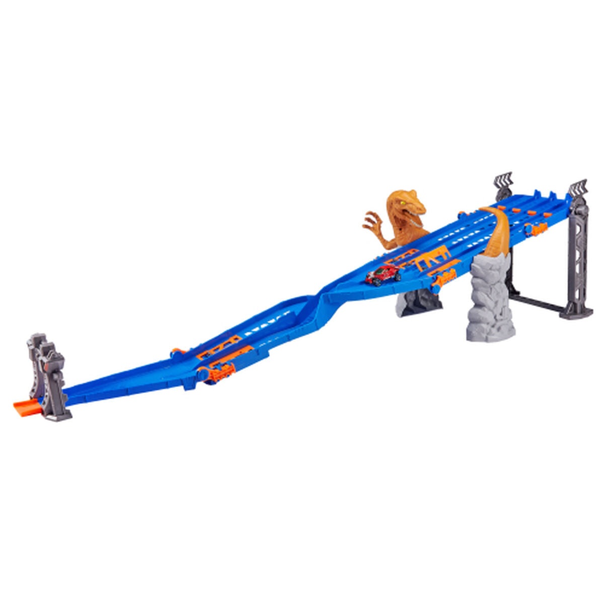 Pistă de Curse Zuru Metal Machines 4-Lane Raptor Attack 70 x 11 x 30 cm - Jucarii si jocuri, Vehicule