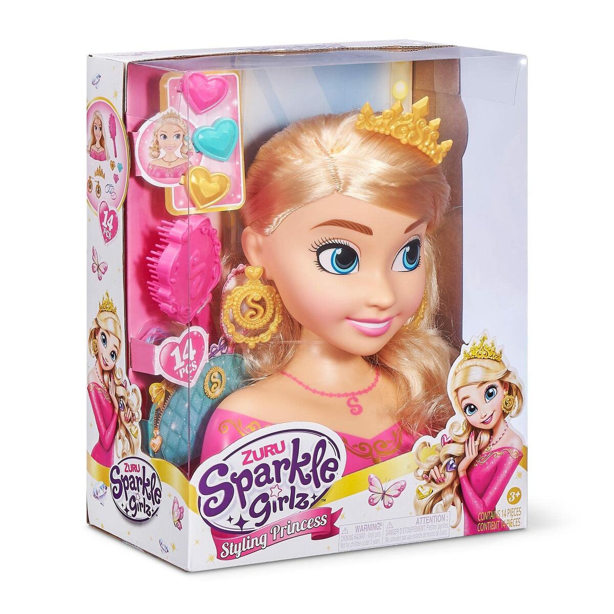 Păpușă pentru coafat Sparkle Girlz 23 cm - Jucarii si jocuri, Păpuși și accesorii