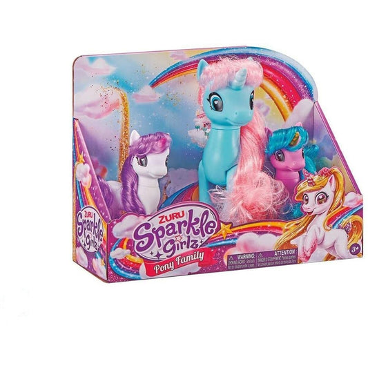 3 figurine de animale Sparkle Girlz Unicorn - Jucarii si jocuri, Păpuși și figurine