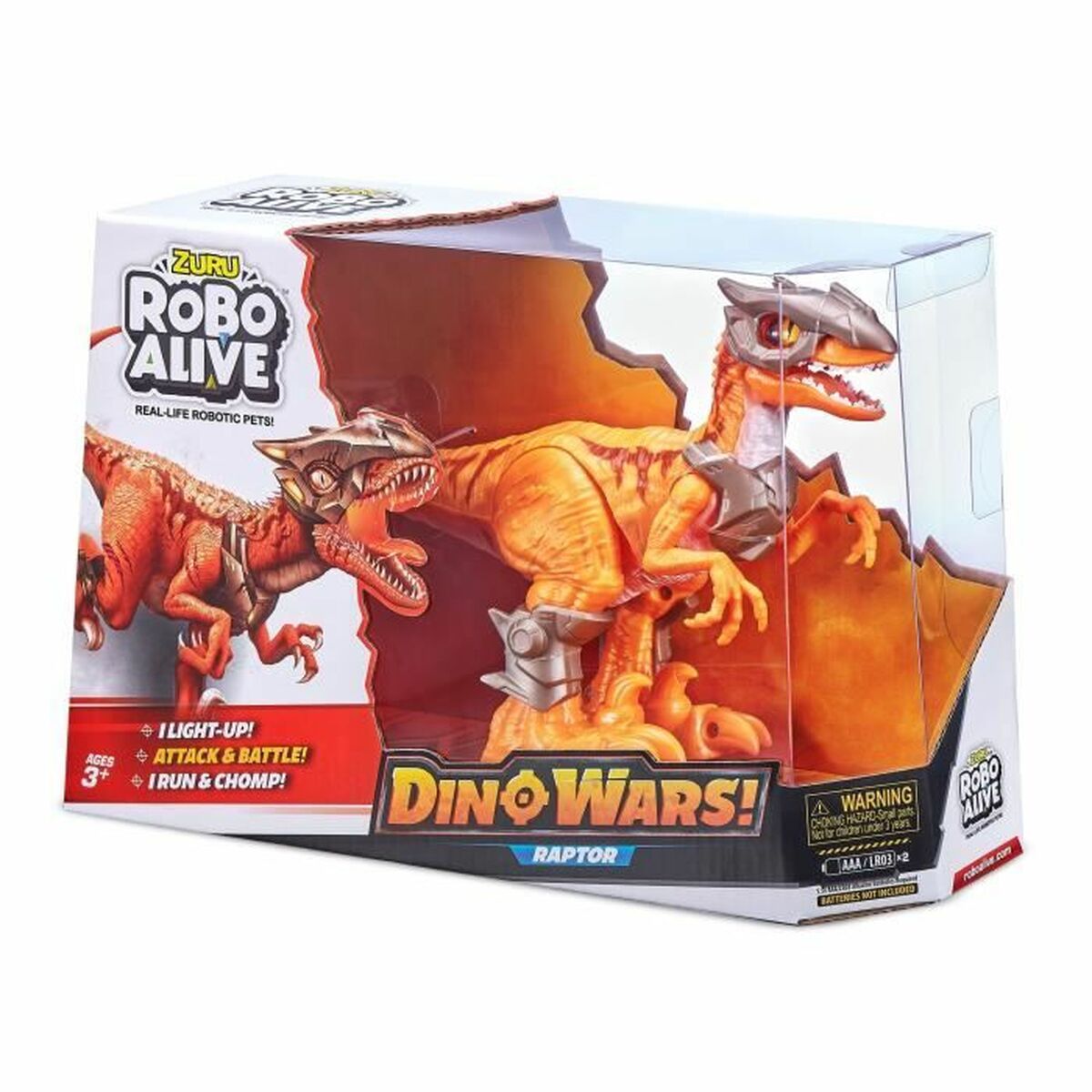 Figurine de Acțiune Zuru Robo Alive Dino Wars Raptor - Jucarii si jocuri, Păpuși și figurine