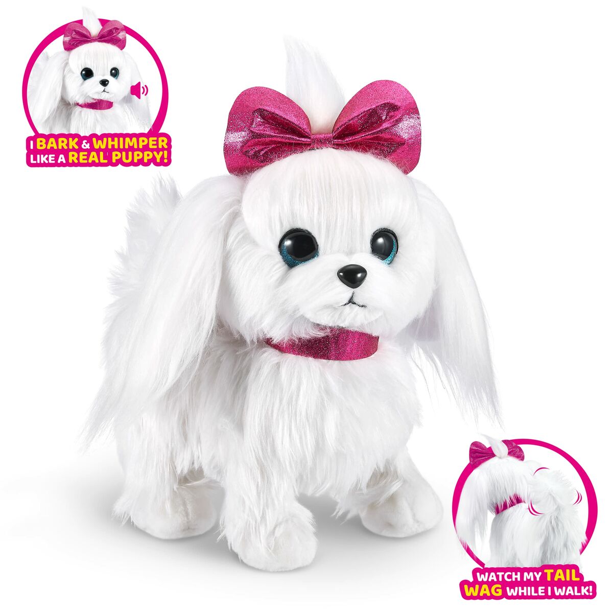 Câine Interactiv Lil Paw Paw Puppy Pets Alive 30 x 18 x 30 cm - Jucarii si jocuri, Jucării electronice