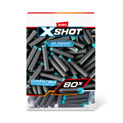 Darts Zuru X-Shot 80 Unități - Jucarii si jocuri, În aer liber și sport