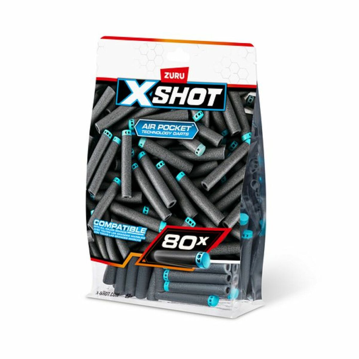 Darts Zuru X-Shot 80 Unități - Jucarii si jocuri, În aer liber și sport