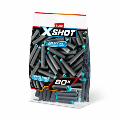 Darts Zuru X-Shot 80 Unități - Jucarii si jocuri, În aer liber și sport