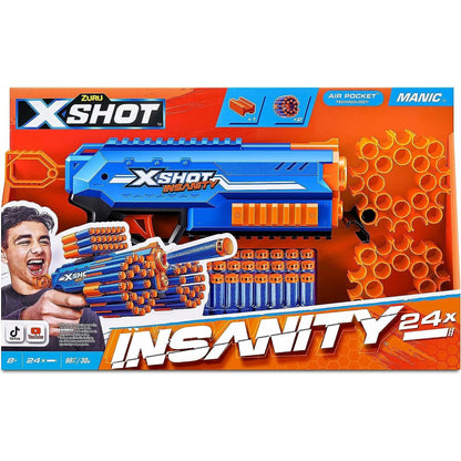 Pistol cu Săgeți X-Shot Insanity- Manic - Jucarii si jocuri, În aer liber și sport