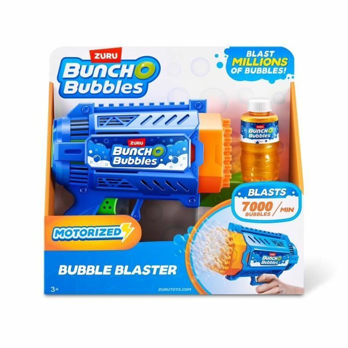 Joc cu Baloane de Săpun Zuru Bubble Blaster Medium 118 ml - Jucarii si jocuri, În aer liber și sport