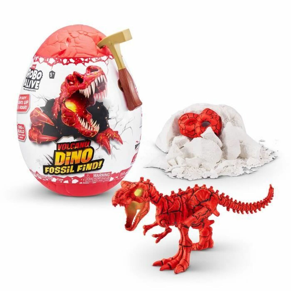 Dinozaur Zuru ROBO ALIVE Volcano Fossil Find S2 - Jucarii si jocuri, Păpuși și figurine