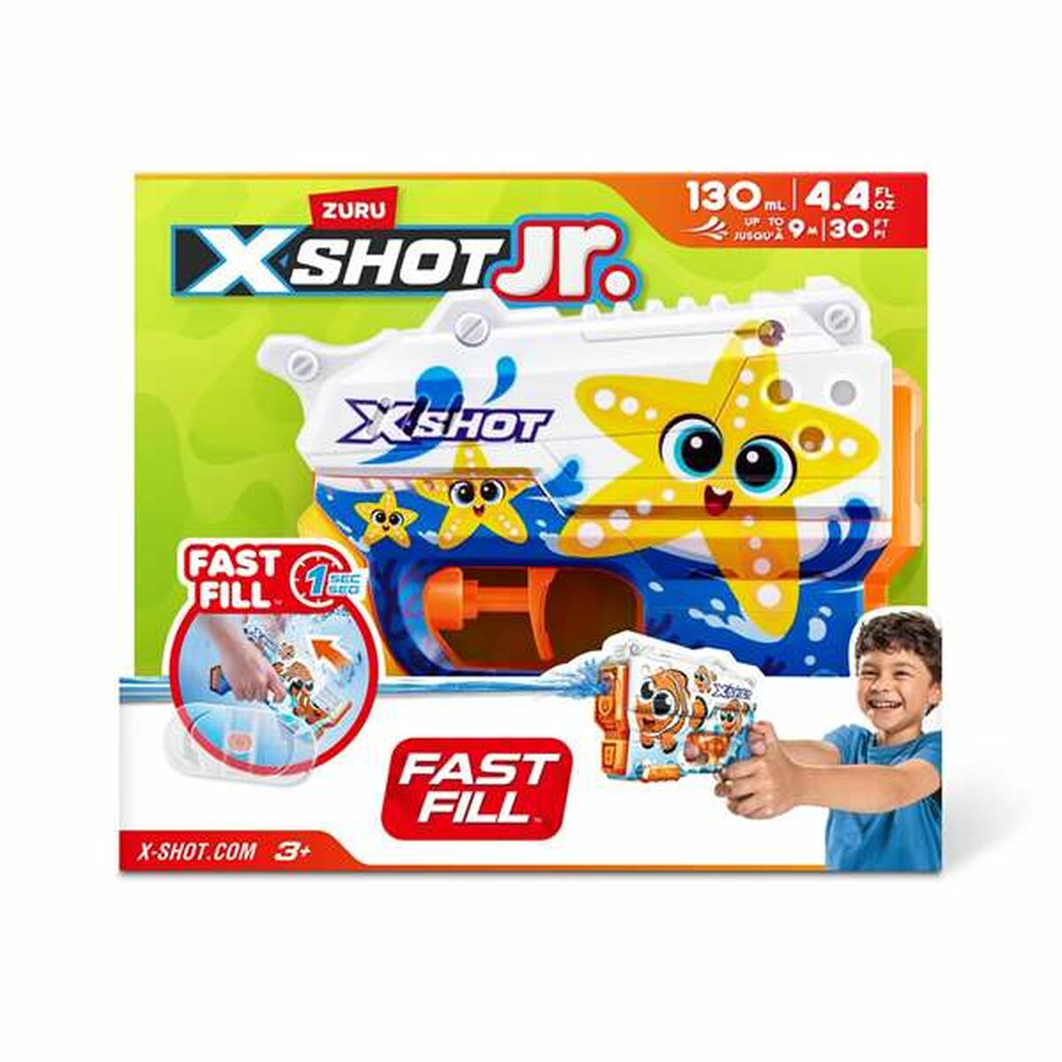 Pistol cu Apă Zuru X-Shot Preschool Blaster 15 x 18 x 5 cm - Jucarii si jocuri, În aer liber și sport