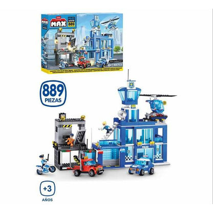 Set de Construcție Zuru Fire Station Large - Jucarii si jocuri