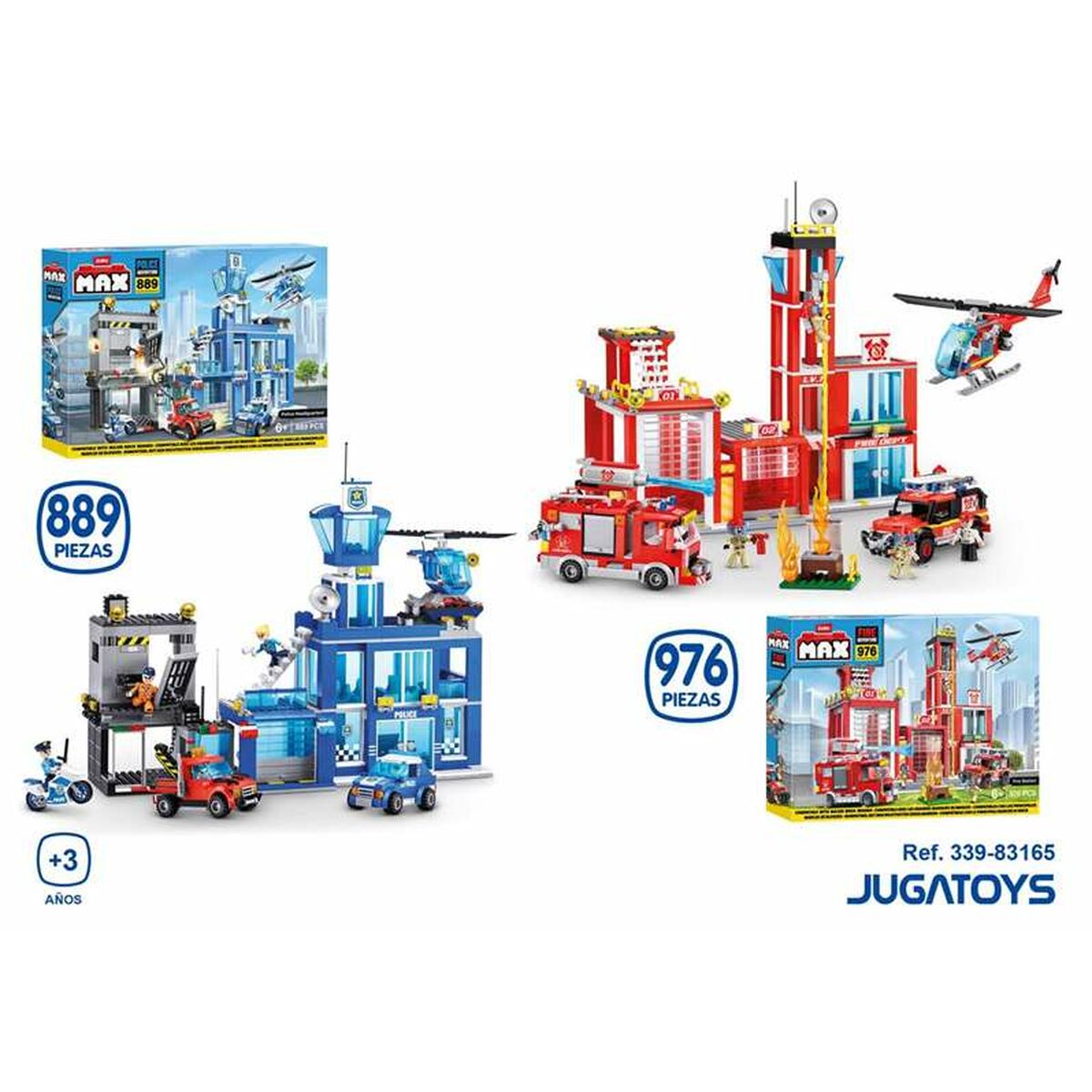 Set de Construcție Zuru Fire Station Large - Jucarii si jocuri