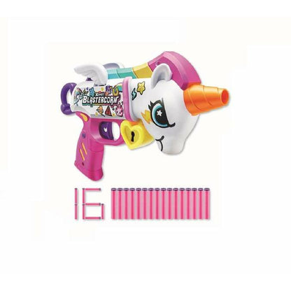 Pistol cu Săgeți Zuru X-Shot Blastercorn Unicorn - Jucarii si jocuri, În aer liber și sport