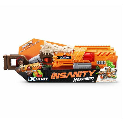 Pistol cu Săgeți X-Shot Insanity Horrorfire Doomsday 70 cm - Jucarii si jocuri, Costume și accesorii