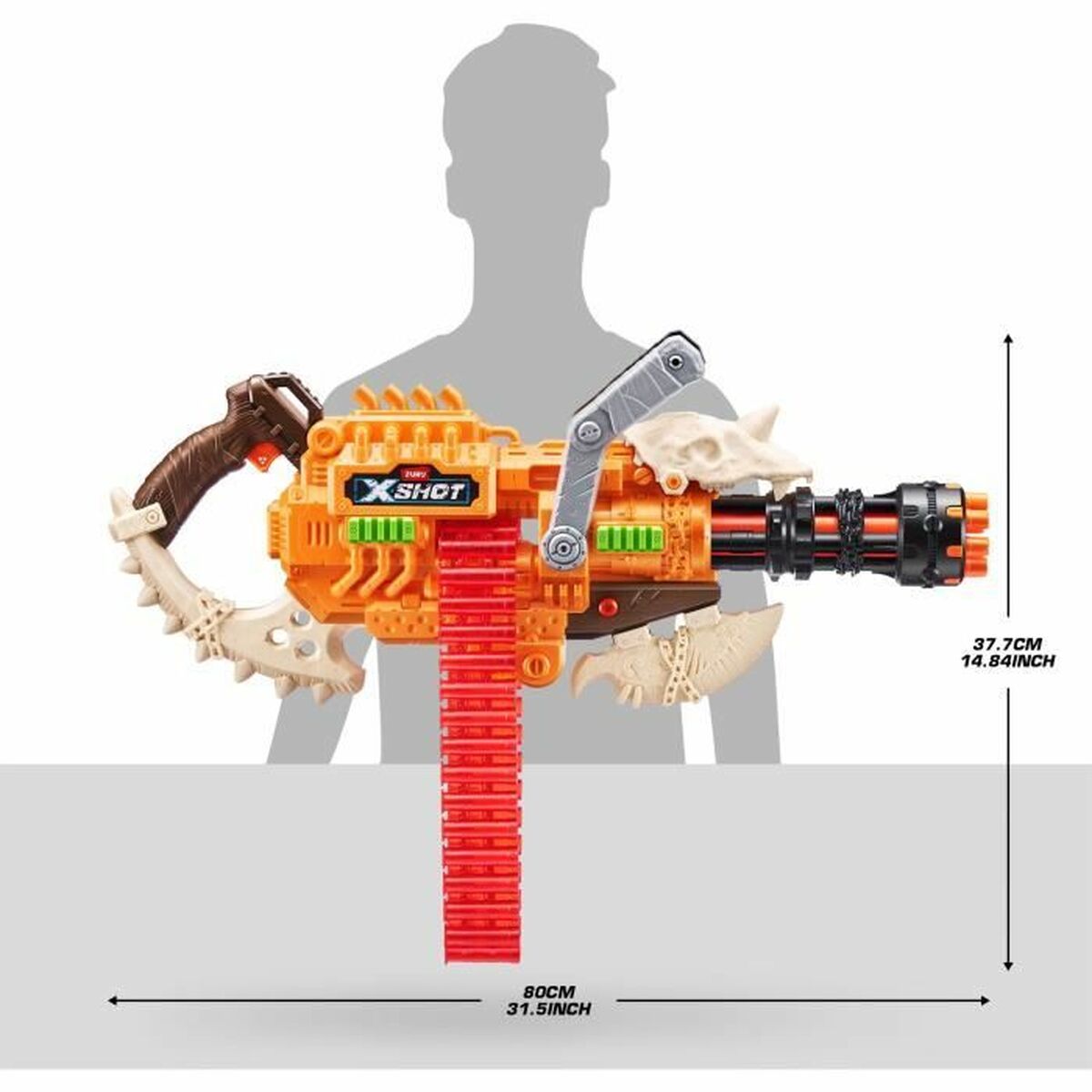 Pistol cu Săgeți Zuru XSHOT Insanity HorrorFire Dread Hammer - Jucarii si jocuri, În aer liber și sport
