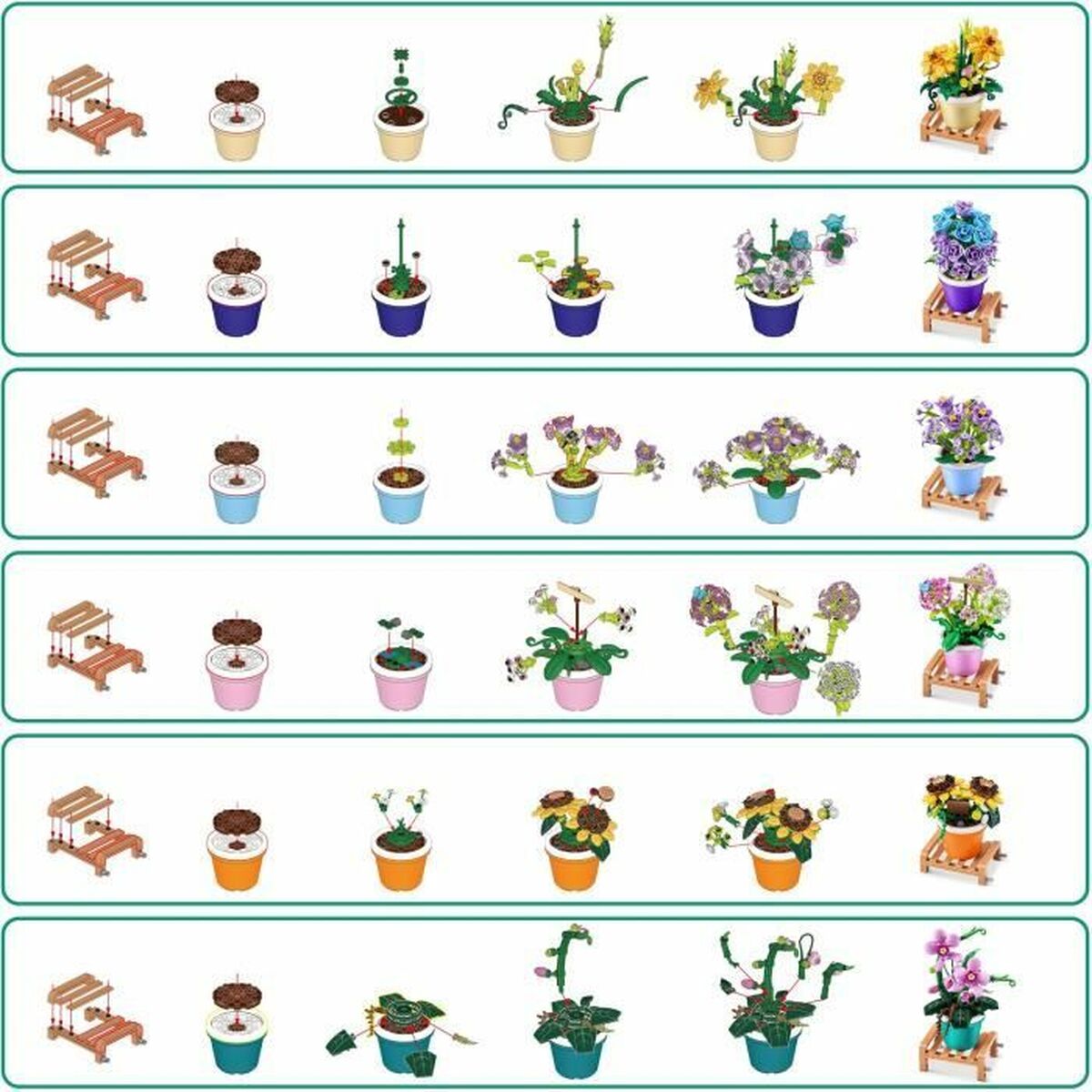 Set de Construcție Zuru Garden - Jucarii si jocuri