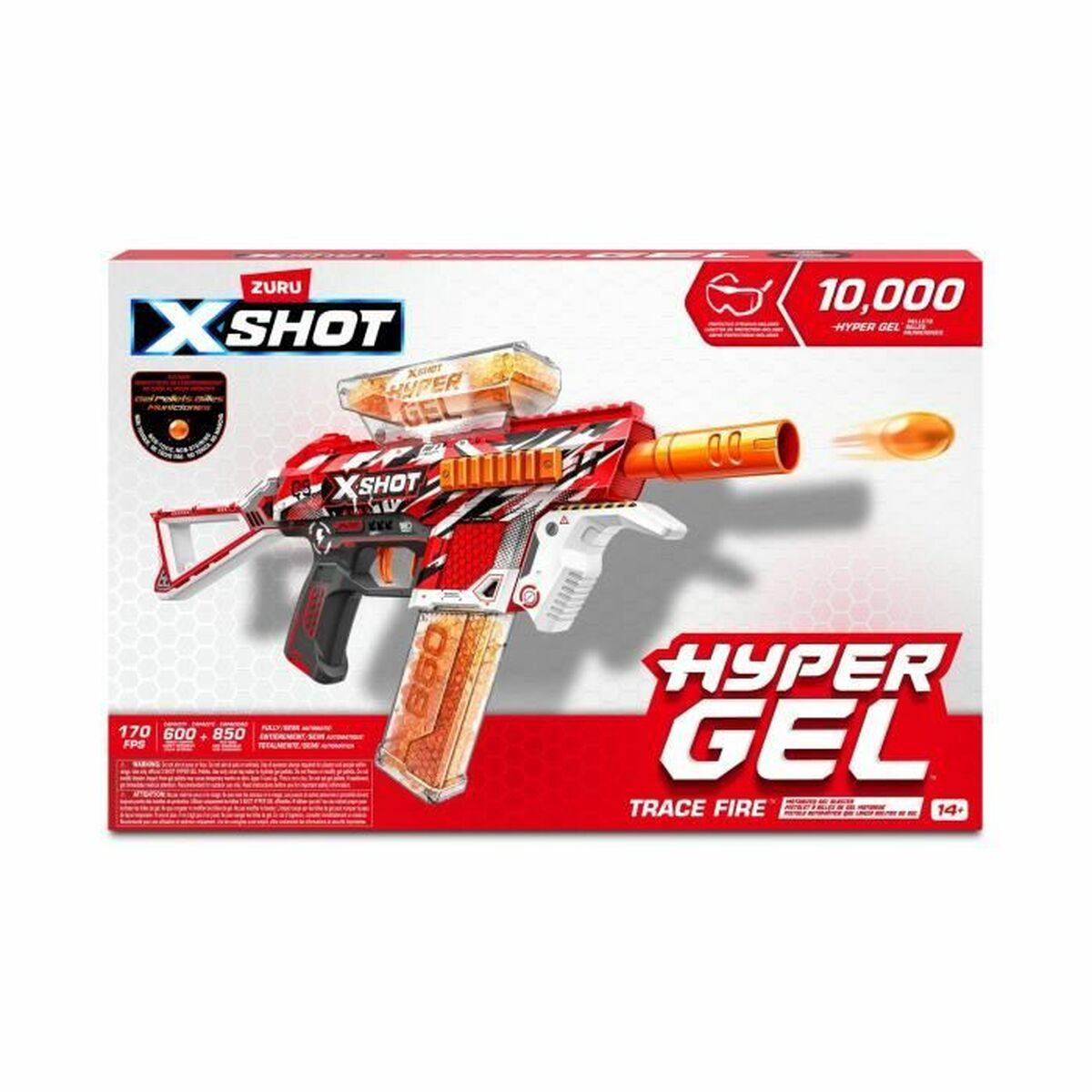 Pistol aruncător de bile Zuru X-SHOT Hyper Gel - Jucarii si jocuri, În aer liber și sport