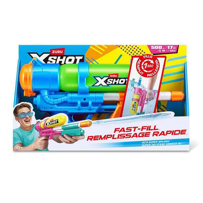 Pistol cu Apă Zuru X-Shot Retro 80's Super Splash 22 X 40 X 7,6 CM - Jucarii si jocuri, În aer liber și sport