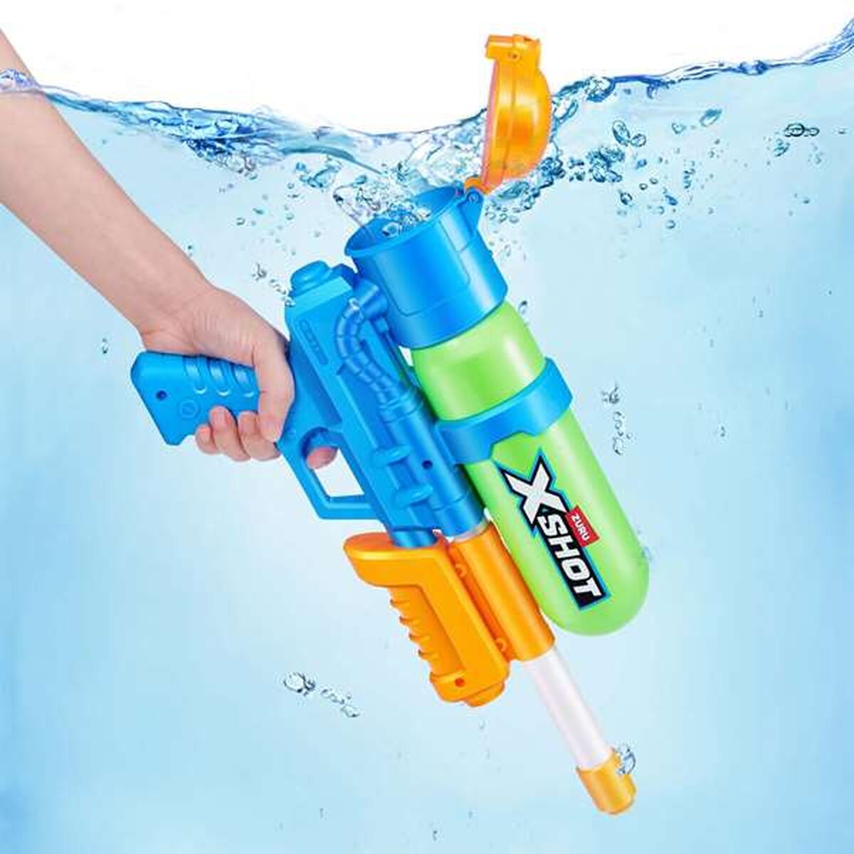 Pistol cu Apă Zuru X-Shot Retro 80's Super Splash 22 X 40 X 7,6 CM - Jucarii si jocuri, În aer liber și sport