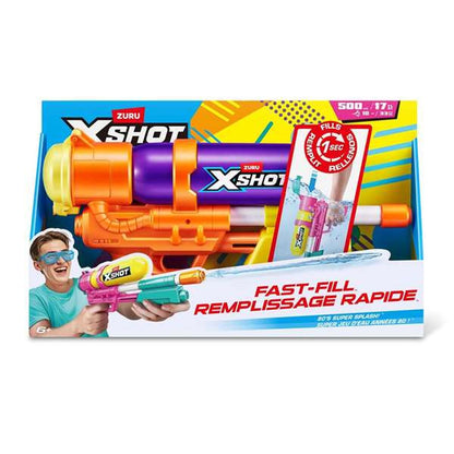 Pistol cu Apă Zuru X-Shot Retro 80's Super Splash 22 X 40 X 7,6 CM - Jucarii si jocuri, În aer liber și sport