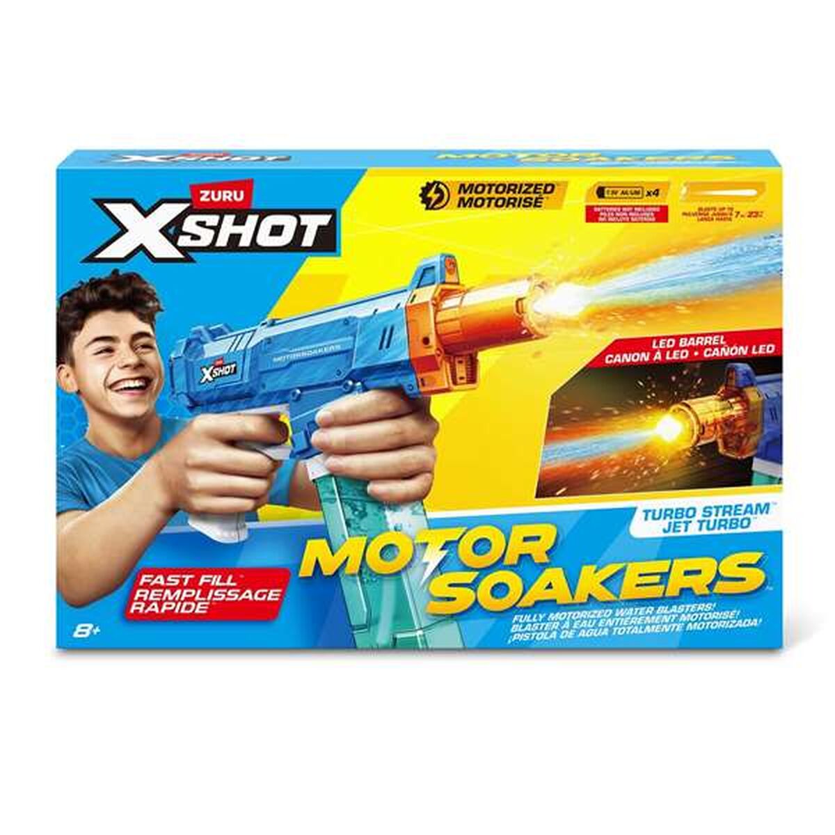 Pistol cu Apă Zuru Motor Soaker 27,2 X 33,3 X 5,6 CM - Jucarii si jocuri, În aer liber și sport