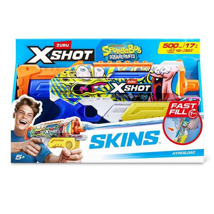 Pistol cu Apă Spongebob X-Shot 18,7 X 34 X 6 CM - Jucarii si jocuri, În aer liber și sport