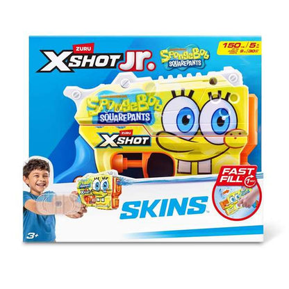 Pistol cu Apă Spongebob X-Shot 10 X 14,8 X 4,5 CM - Jucarii si jocuri, În aer liber și sport