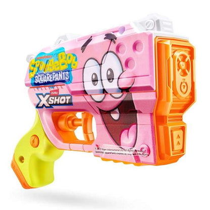 Pistol cu Apă Spongebob X-Shot 10 X 14,8 X 4,5 CM - Jucarii si jocuri, În aer liber și sport