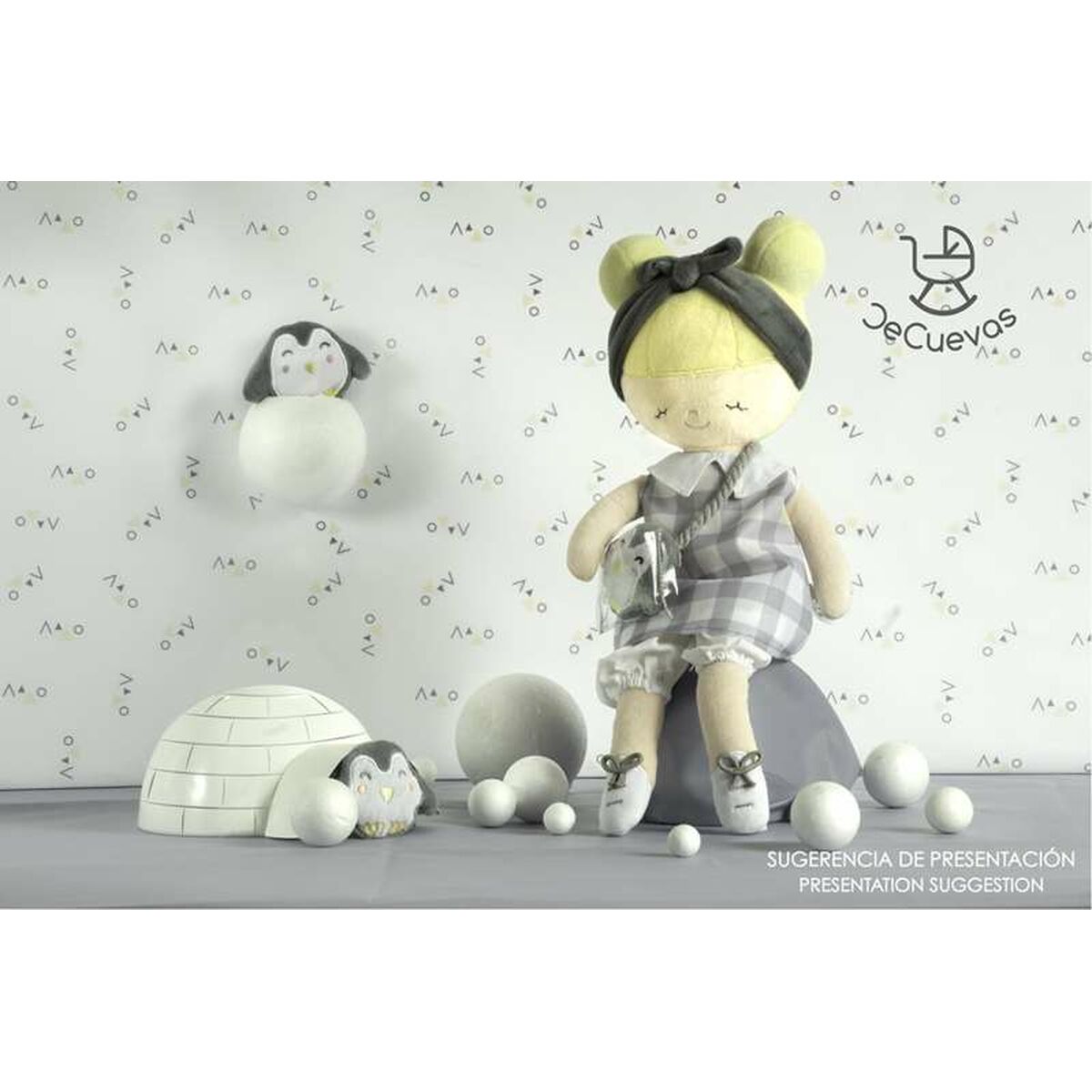 Păpușă din Cârpe Decuevas Pipo 36 cm - Jucarii si jocuri, Păpuși și accesorii